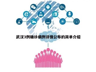 武汉3例确诊病例详情公布的简单介绍