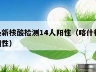 喀什最新核酸检测14人阳性（喀什检测14人呈阳性）